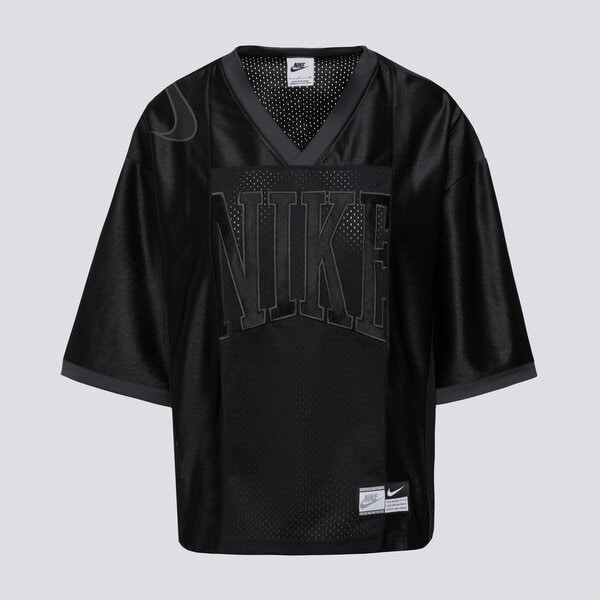Дамска тениска NIKE ТЕНИСКА W NSW STREET SS GX JRSY ТОП hj0280-010 цвят черен