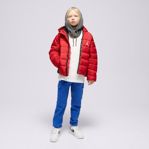 Детска преходно яке JORDAN ЯКЕ ЗИМНО FAUX DOWN JACKET BOY 95b667-r78 цвят бордо