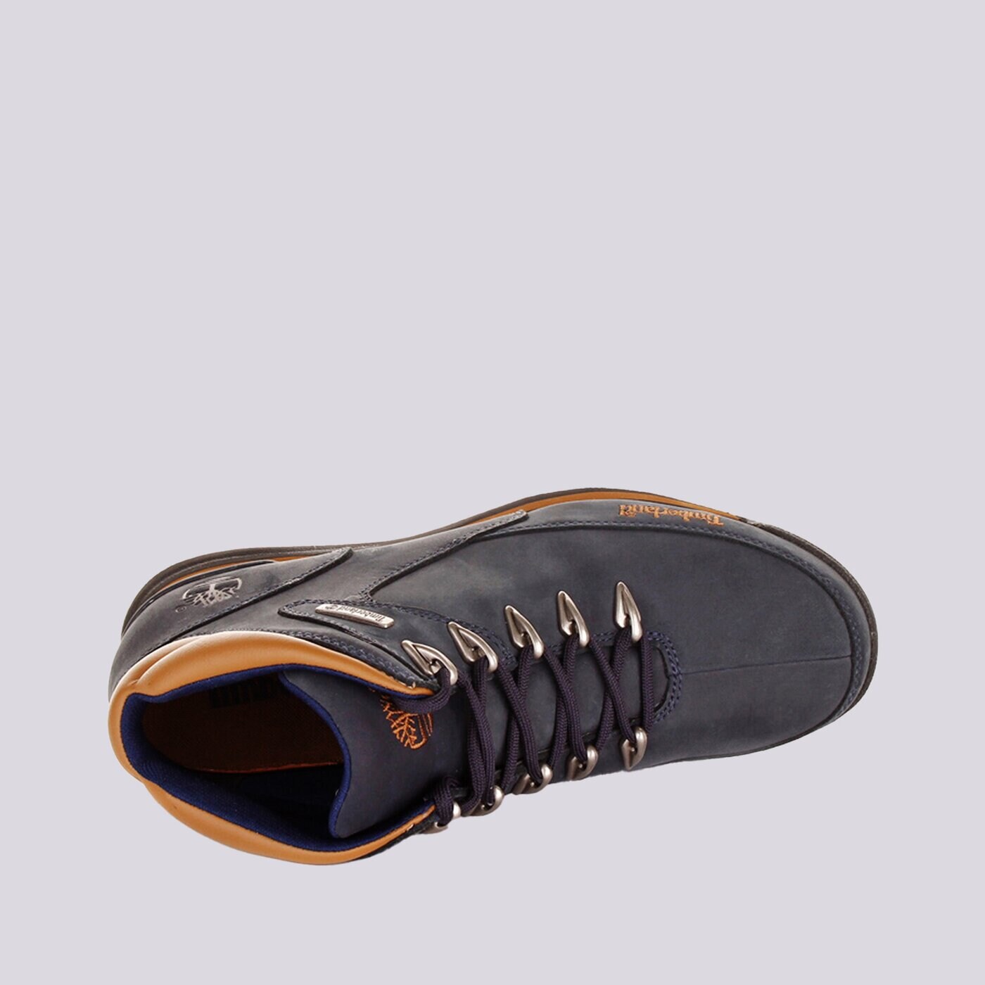 Мъжки зимни обувки TIMBERLAND EURO ROCK MID HIKER  6165r цвят тъмносин