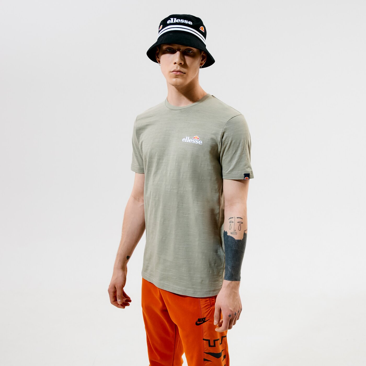 Мъжка тениска ELLESSE ТЕНИСКА MILLE TEE KHA shj11941506 цвят каки