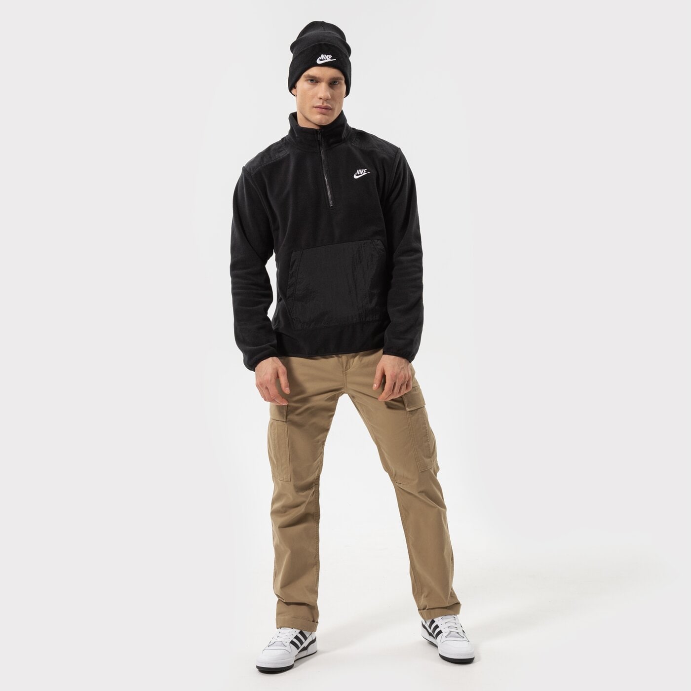 Мъжки суичър NIKE СУИТЧЪР M NSW SPE+ FLC HZ WINTER dd4870-010 цвят черен