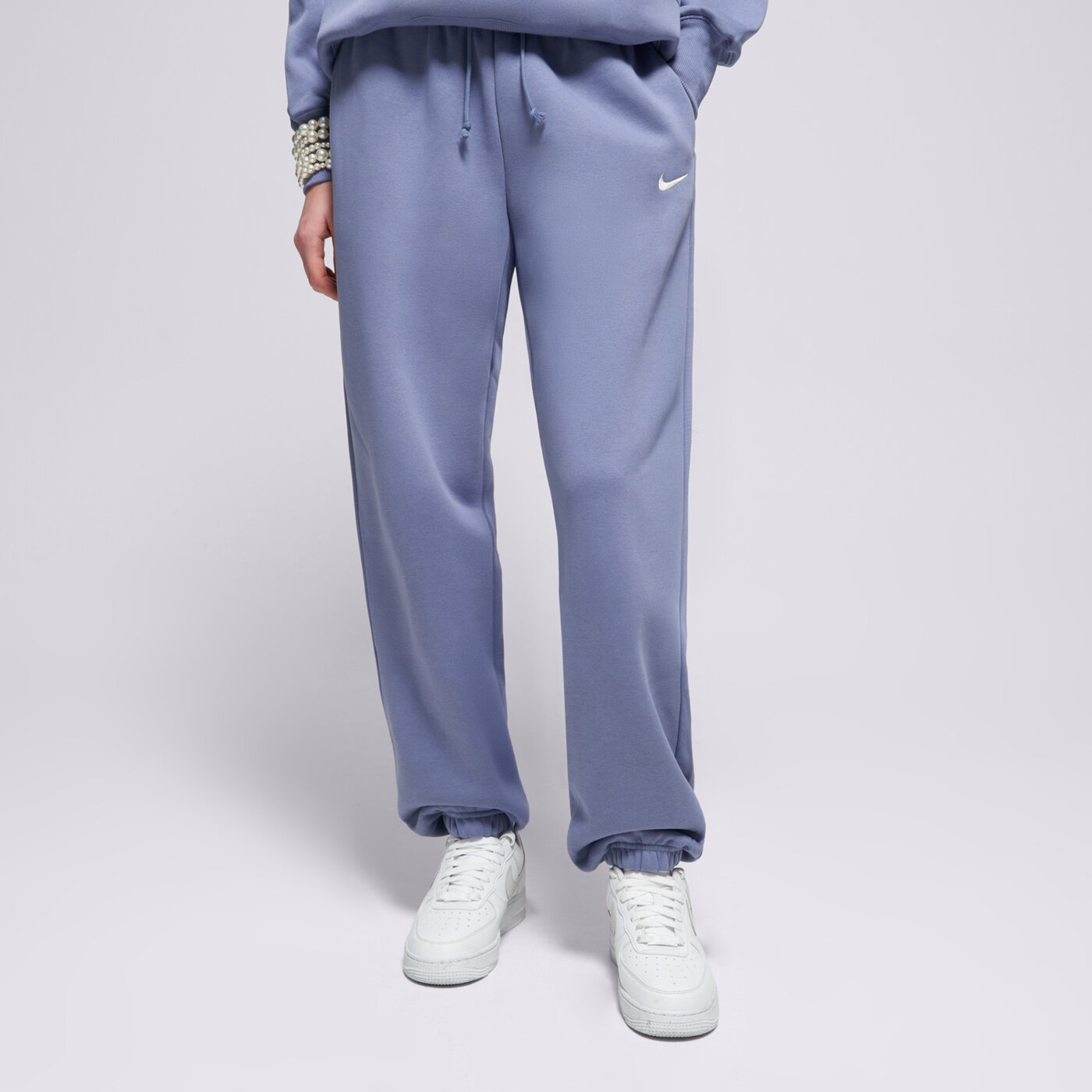 Дамски панталони NIKE ПАНТАЛОНИ W NSW PHNX FLC HR OS PANT 2 fz5996-499 цвят син