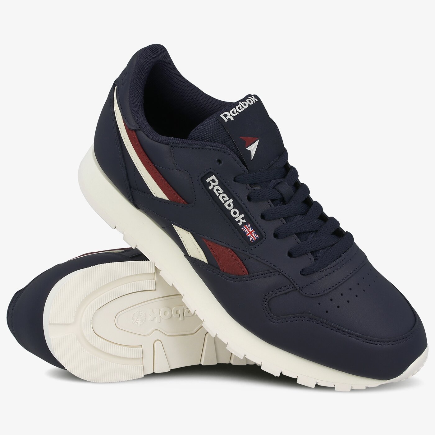 Мъжки маратонки REEBOK CL LTHR  fv6365 цвят тъмносин