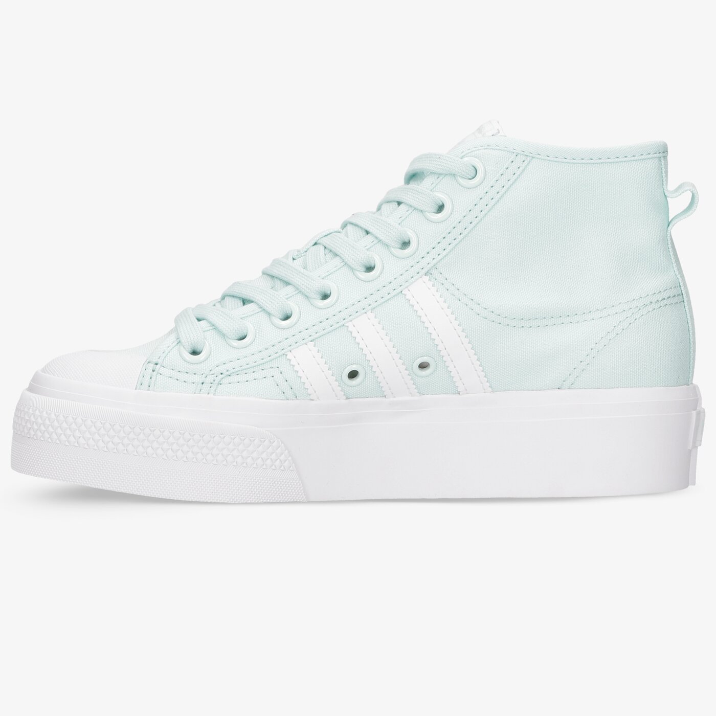 Дамски маратонки ADIDAS NIZZA PLATFORM MID W h02700 цвят син