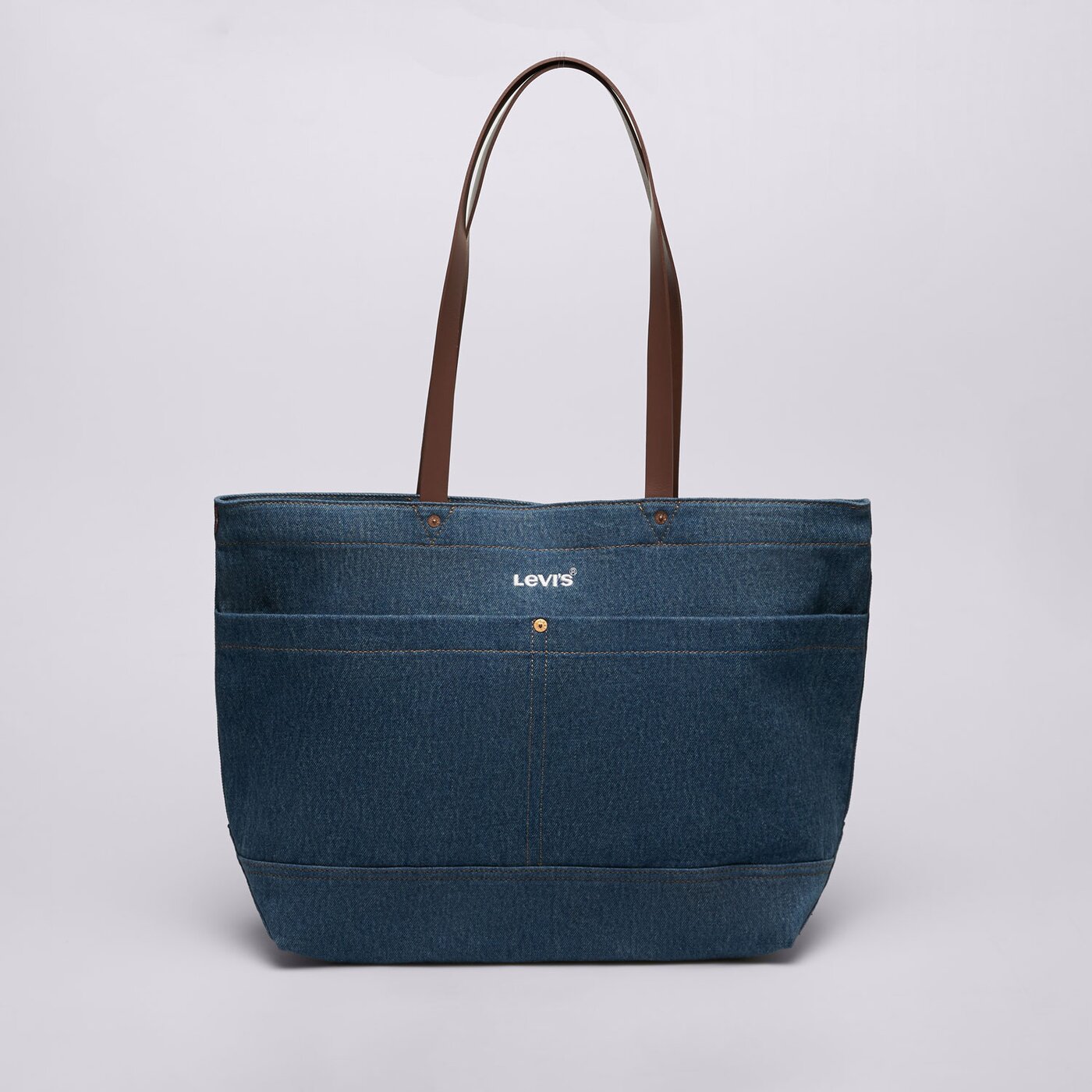 Дамски сак LEVI'S ЧАНТА WOMEN'S HERITAGE TOTE-ALL d7959-0002 цвят син