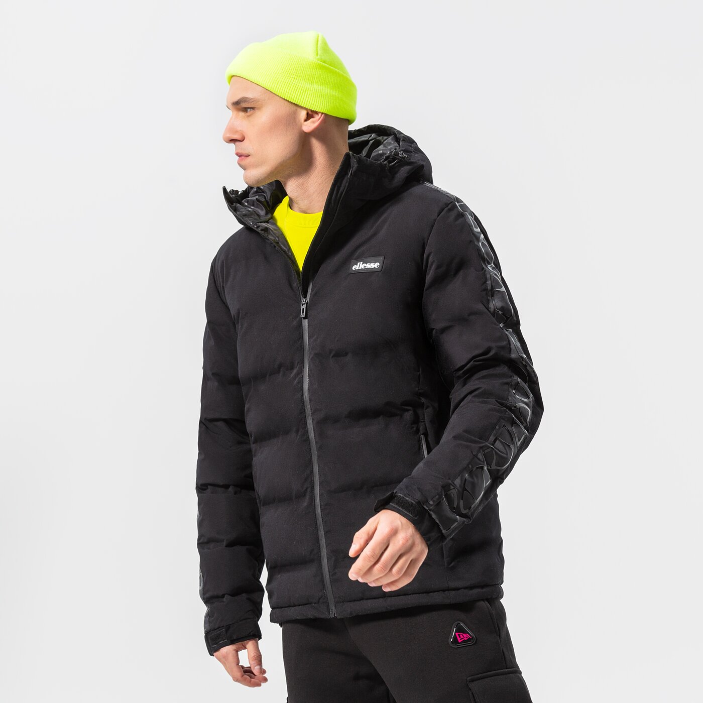 Мъжко зимно яке ELLESSE ЯКЕ ПУХЕН BREATHARO JACKET BLK shl13370011 цвят черен