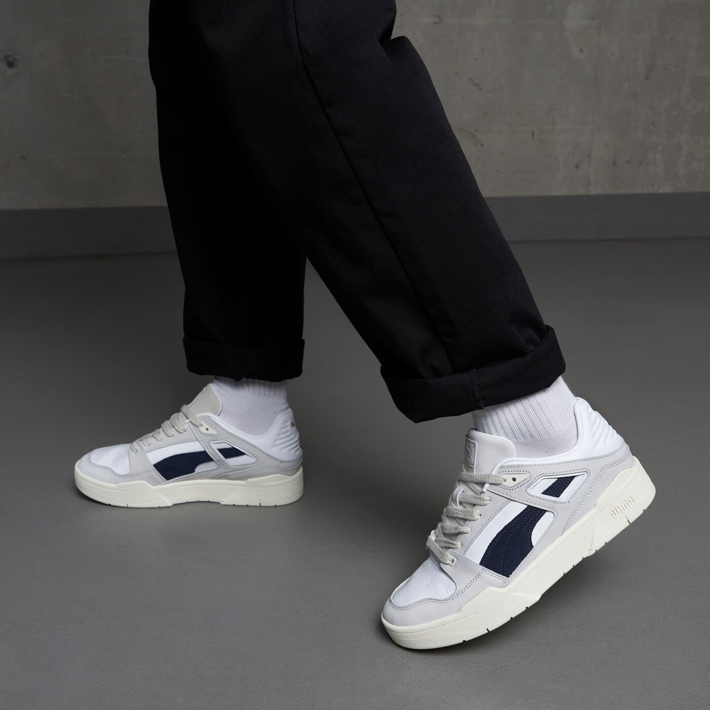 Мъжки маратонки PUMA PUMA SLIPSTREAM INVDR LUX 387550-02 цвят бял