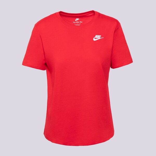 Дамска тениска NIKE ТЕНИСКА W NSW CLUB SS TEE dx7902-657 цвят червен