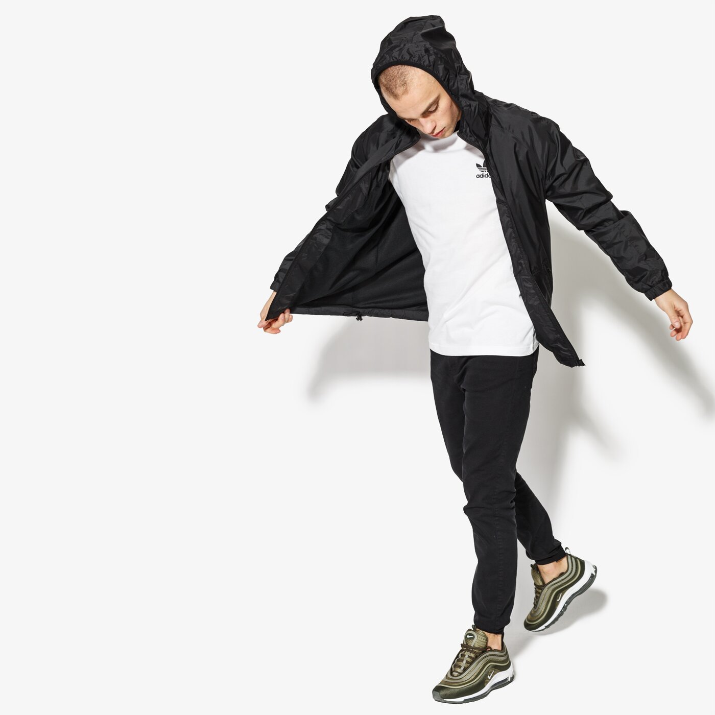 Мъжко преходно яке CONFRONT ЯКЕ PINE cf18kum28002 цвят черен