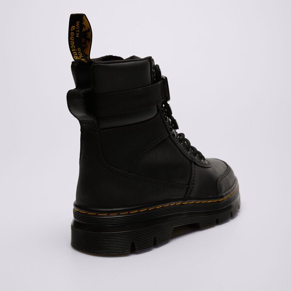 Дамски боти DR.MARTENS COMBS TECH LEATHER  27801001 цвят черен