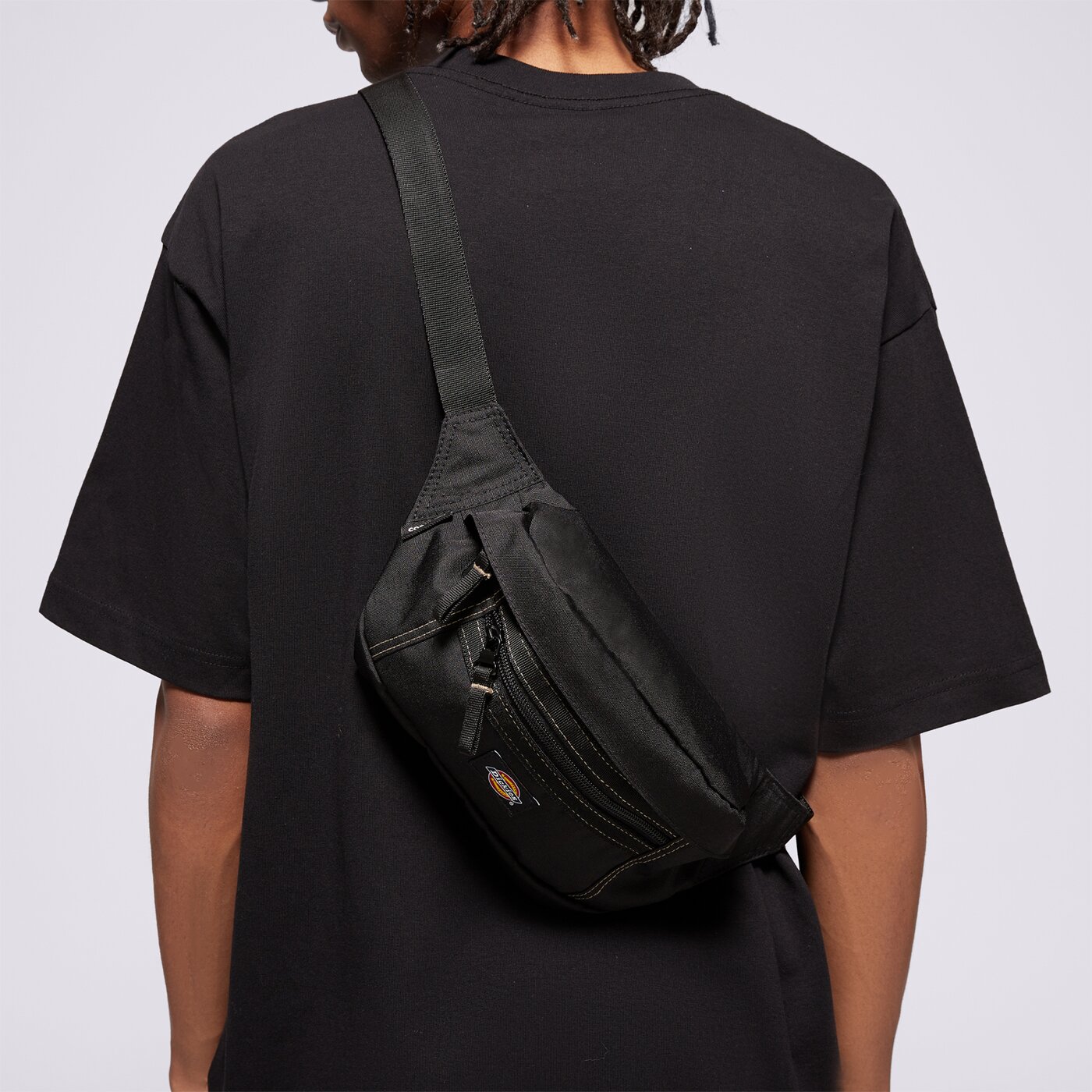 Мъжка чанта за кръст DICKIES ЧАНТА ASHVILLE POUCH BLACK dk0a4y1ublk1 цвят бежов