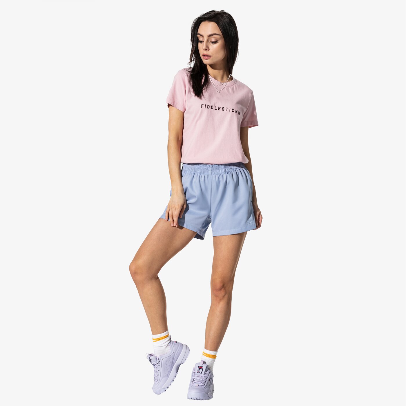 Дамска тениска CONFRONT ТЕНИСКА SS FIDDLESTICKS TEE cf19tsd27001 цвят розов