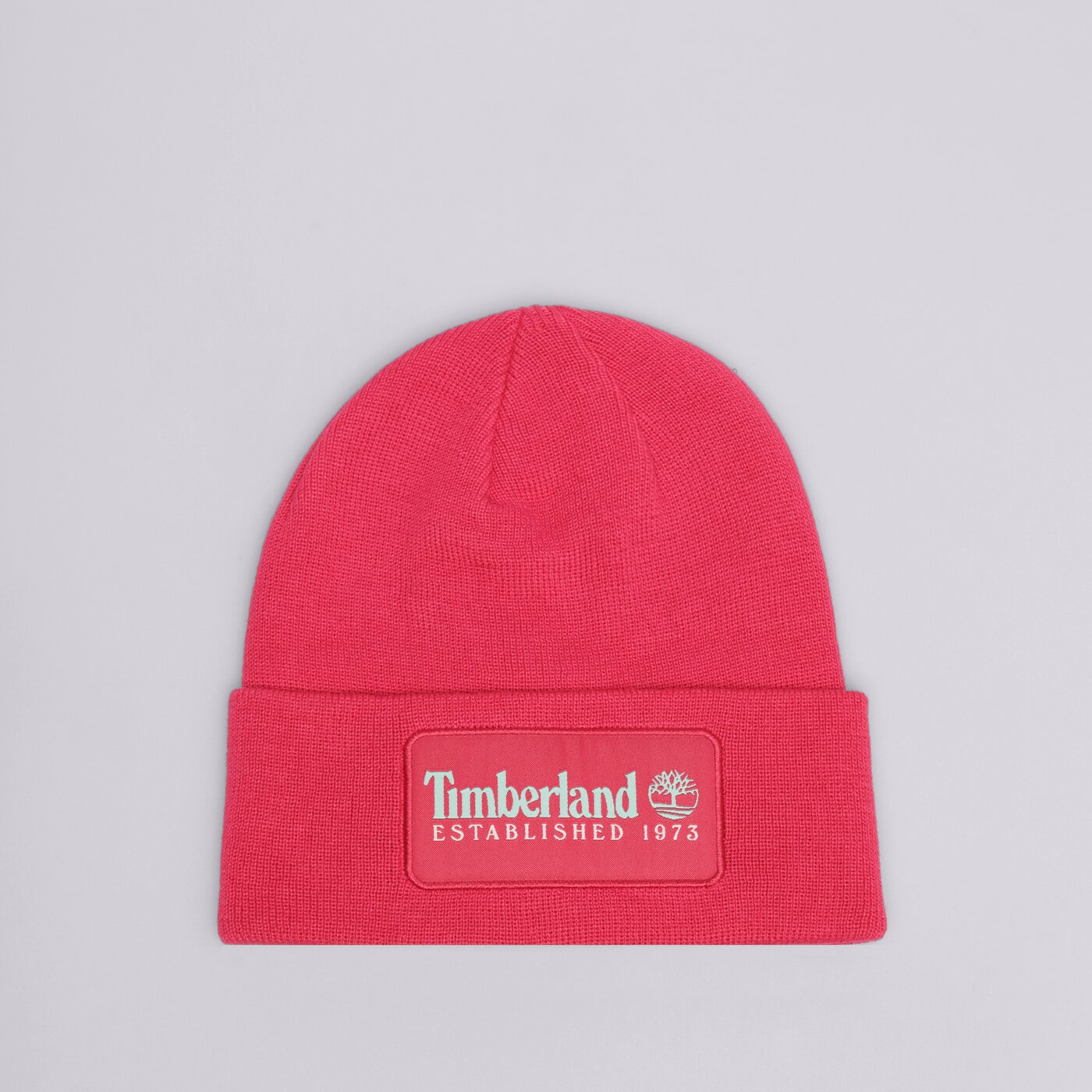 Дамска зимна шапка TIMBERLAND ШАПКА ESTABLISHED 1973 tb0a2ptda461 цвят розов