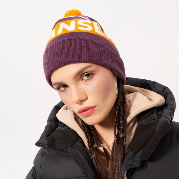 Дамска зимна шапка HELLY HANSEN ШАПКА RIDGELINE BEANIE 67150670 цвят виолетов