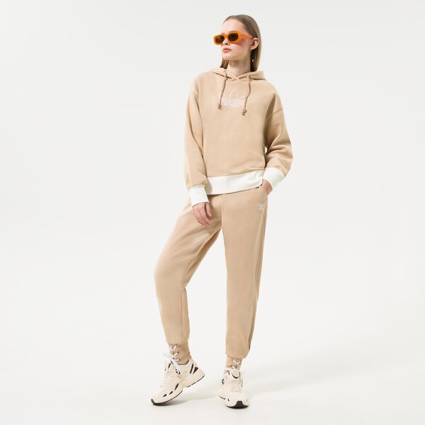 Дамски суичър ADIDAS СУИТЧЪР С КАЧУЛКА GRAPHIC HOODIE hm1637 цвят бежов
