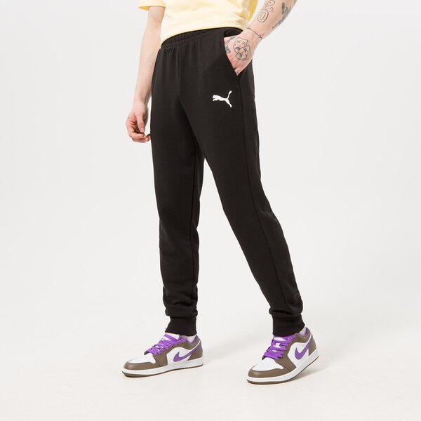 Мъжки панталони PUMA ESS Logo Pants TR cl 58671651 цвят черен