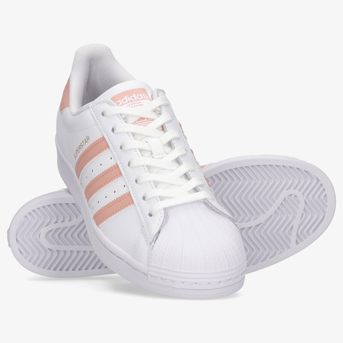Мъжки маратонки ADIDAS SUPERSTAR  h00162 цвят бял