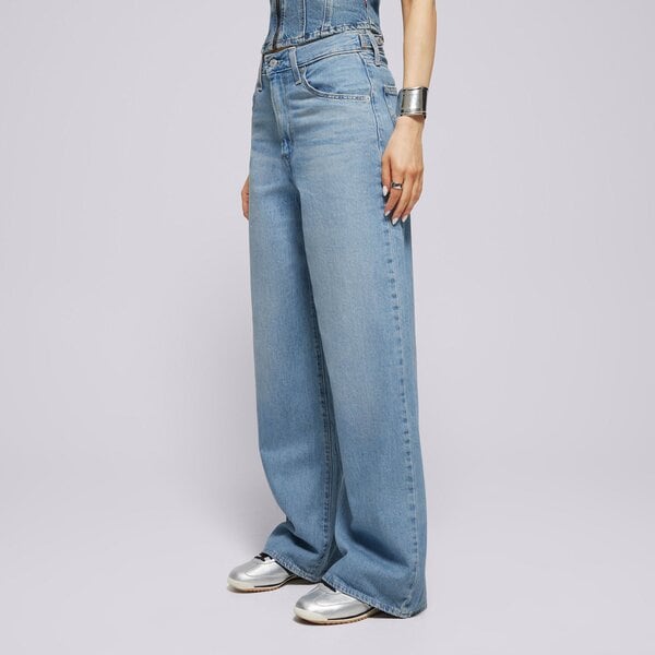 Дамски панталони LEVI'S ПАНТАЛОНИ CINCH BAGGY 001up-0000 цвят син