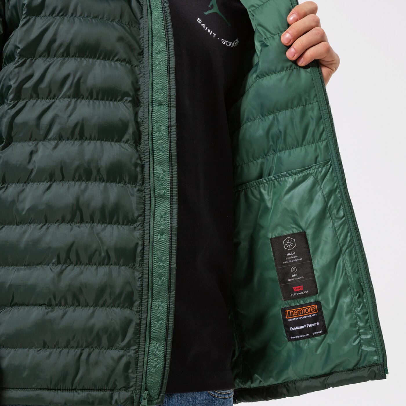 Мъжко зимно яке LEVI'S ЯКЕ ЗИМНО PRESIDIO PACKABLE JACKET 275230010 цвят зелен