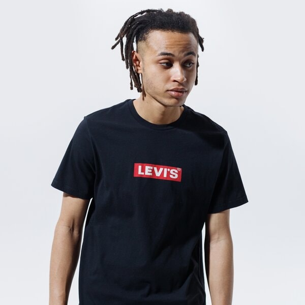 Мъжка тениска LEVI'S ТЕНИСКА BOXTAB GRAPHIC TEE 85785-0002 цвят черен
