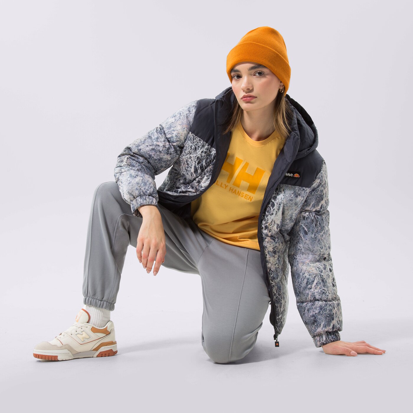 Дамска тениска HELLY HANSEN ТЕНИСКА W HH LOGO 34112341 цвят жълт