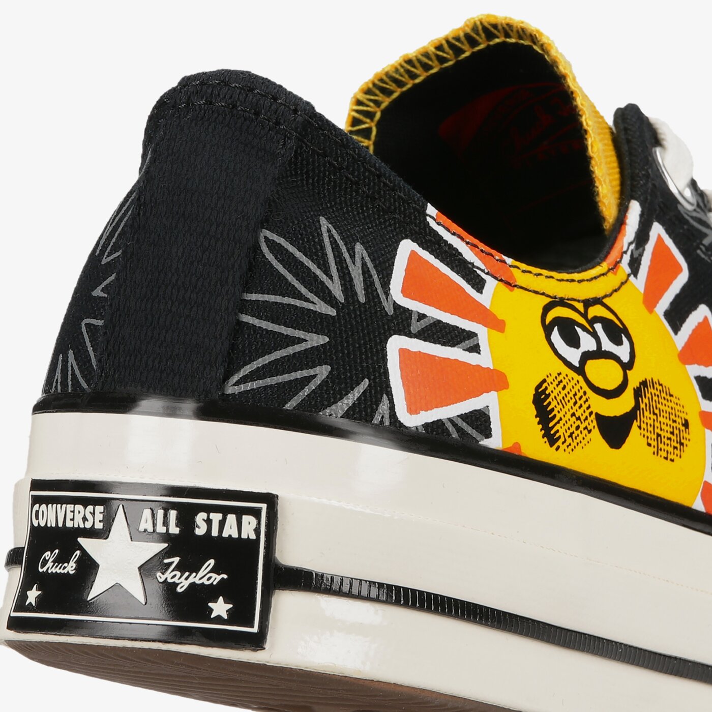 Мъжки маратонки CONVERSE CHUCK 70 SUNNY FLORAL PRINT  172825c цвят черен