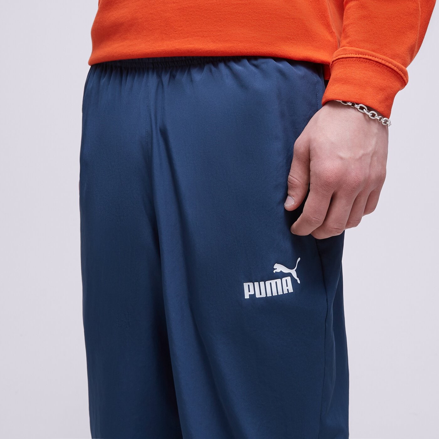 PUMA КОМПЛЕКТ WOVEN TRACKSUIT CL 67398016 цвят тъмносин