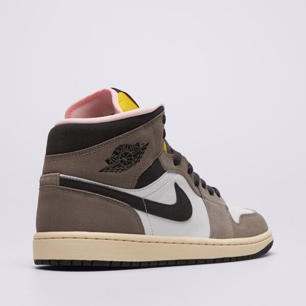 Мъжки маратонки AIR JORDAN 1 MID  hq2011-100 цвят бял