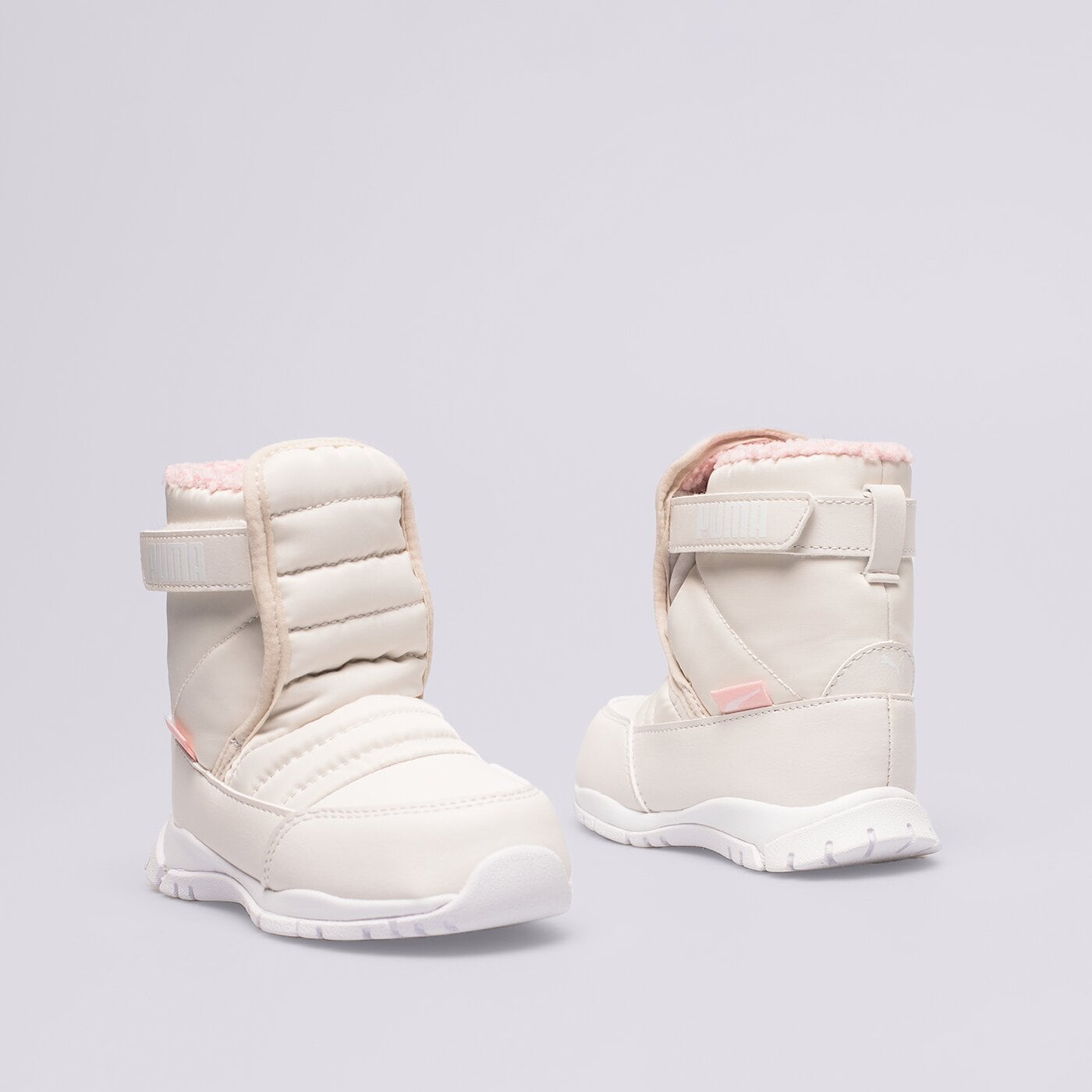Детски зимни обувки PUMA NIEVE BOOT WTR AC INF 380746 08 цвят бежов