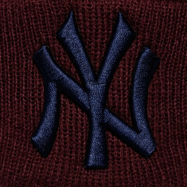 Мъжка зимна шапка NEW ERA ШАПКА LE BEANIE NYY MRN 60292606 цвят бордо