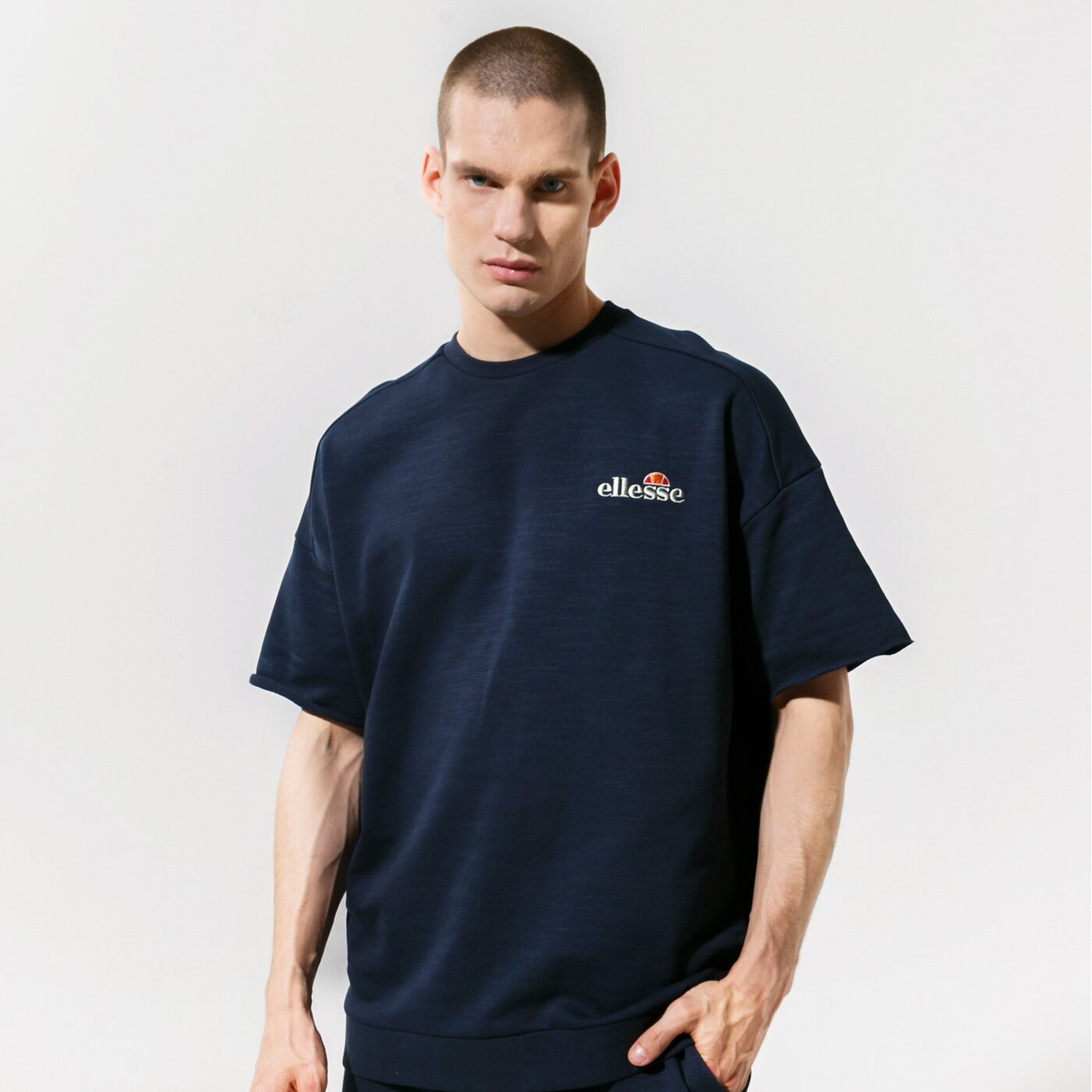 Мъжка тениска ELLESSE ТЕНИСКА NAVY shj11946429 цвят тъмносин