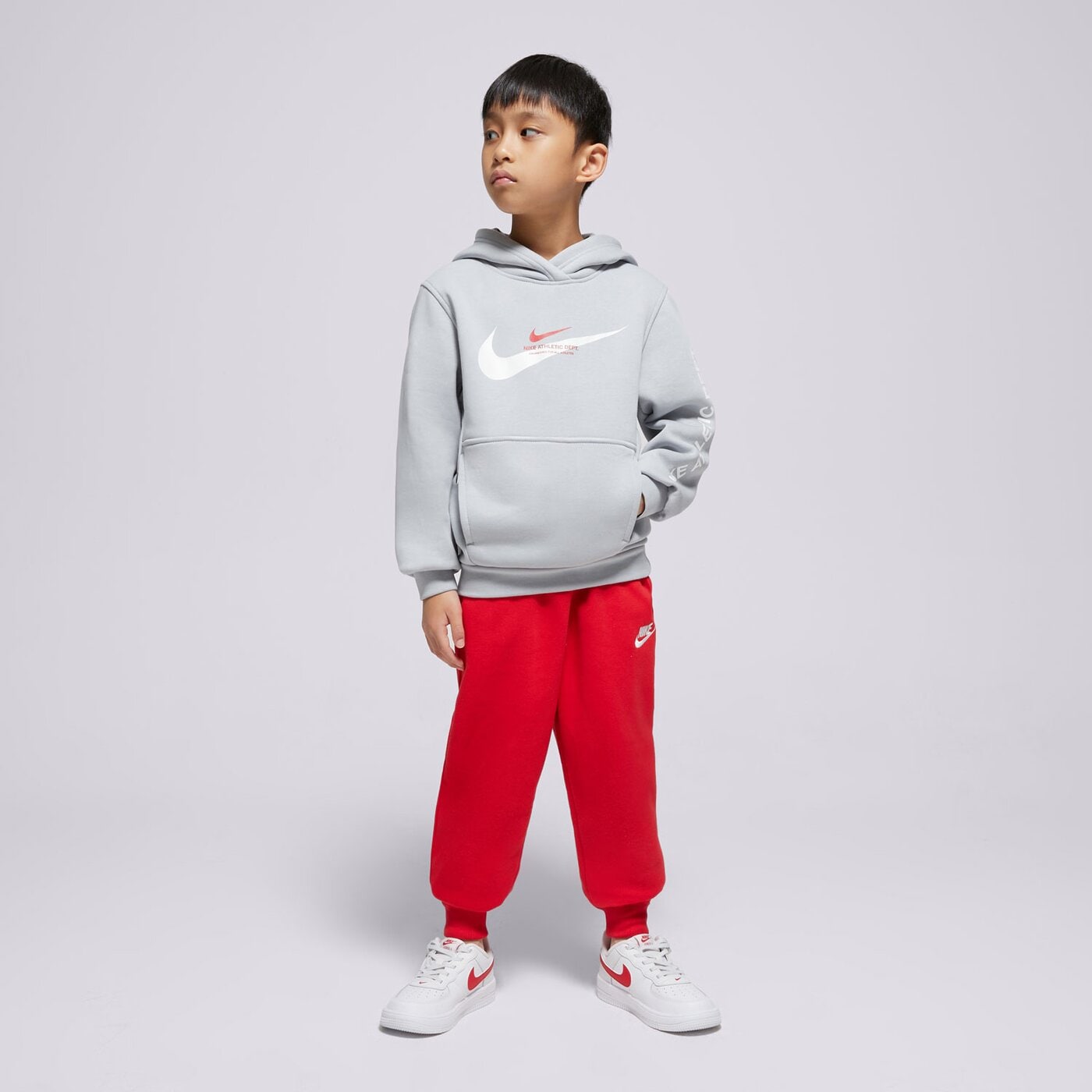 Детски панталони NIKE ПАНТАЛОНИ K NSW CLUB FLC JGGR LBR BOY fd3008-657 цвят червен