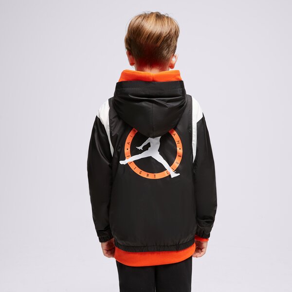 Детска преходно яке JORDAN ЯКЕ JDB MVP HOODED WIND JKT BOY 95c237-023 цвят оранжев