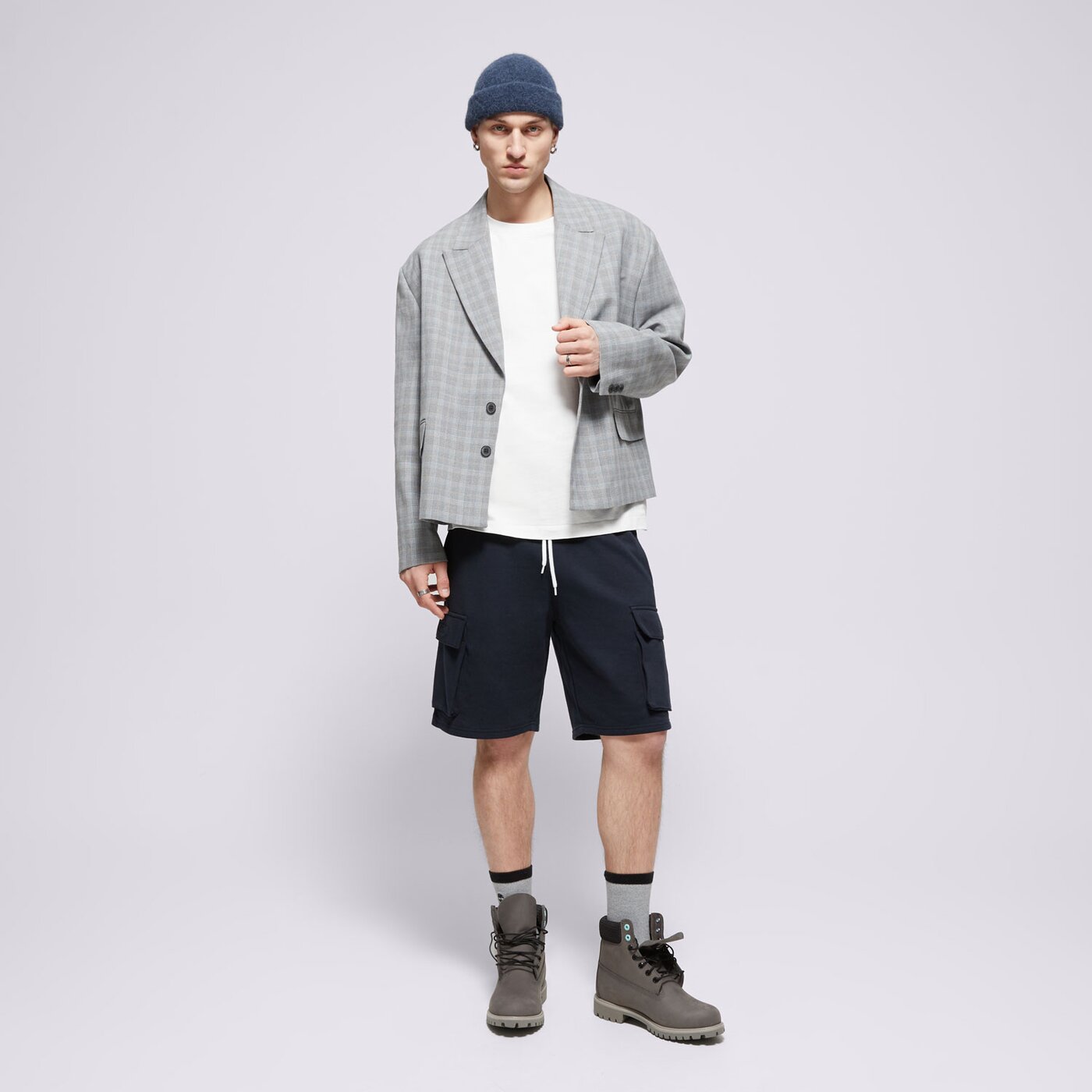 Мъжки къси панталони CHAMPION ШОРТИ CARGO BERMUDA 217432bs501 цвят тъмносин