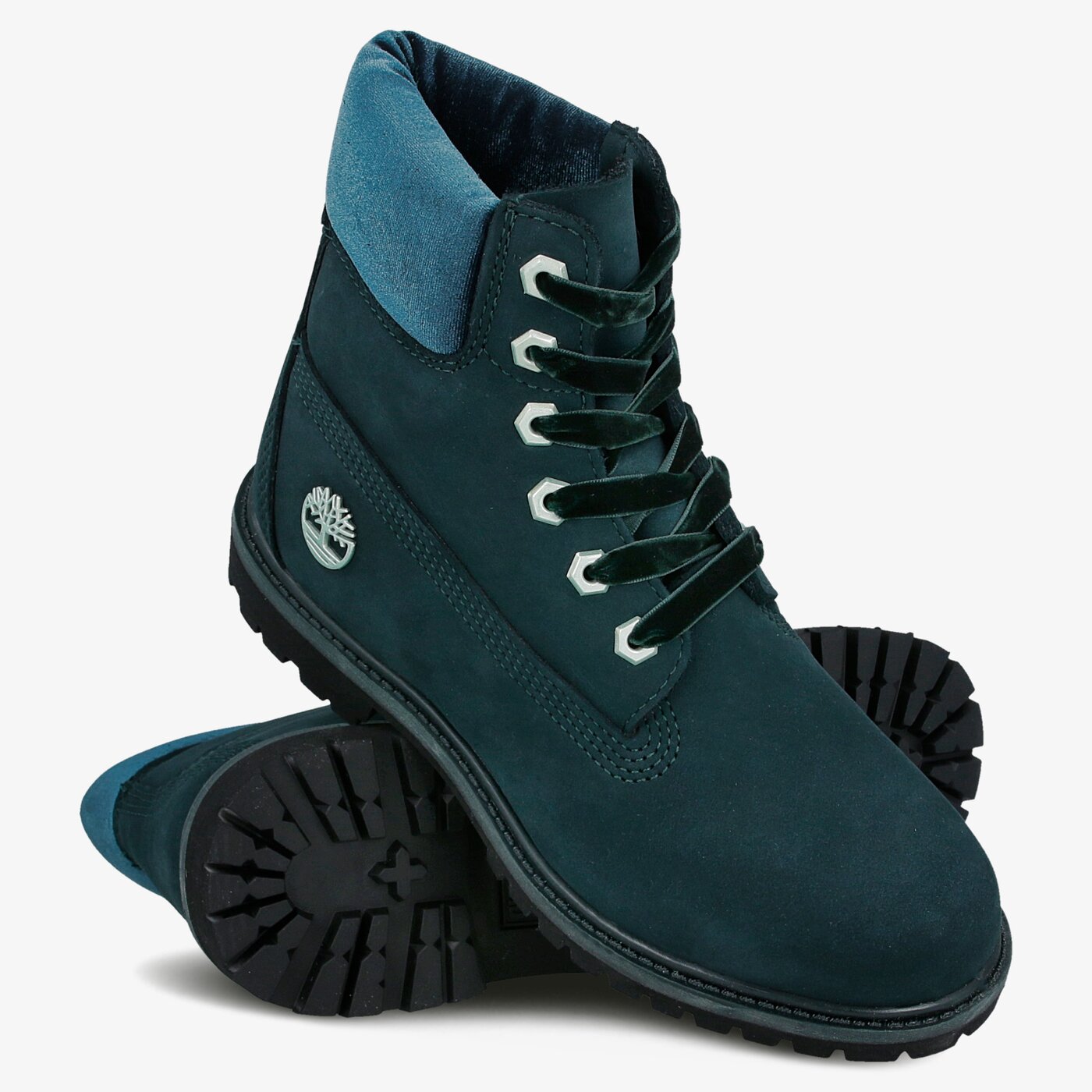 Дамски боти TIMBERLAND PREMIUM 6 INCH WP BOOT a1kc6 цвят зелен