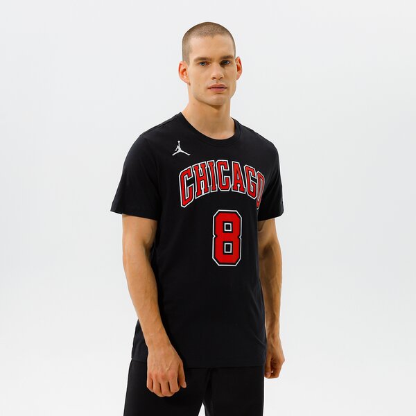 Мъжка тениска NIKE ТЕНИСКА CHI M NK TEE ES STMT NN NBA cv9968-018 цвят сив
