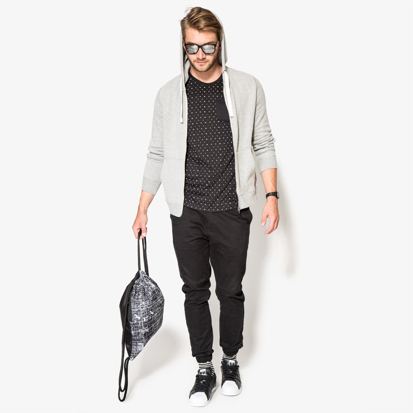 Мъжки суичър CONFRONT СУИТЧЪР COLORADO cfv36blm03002 цвят сив