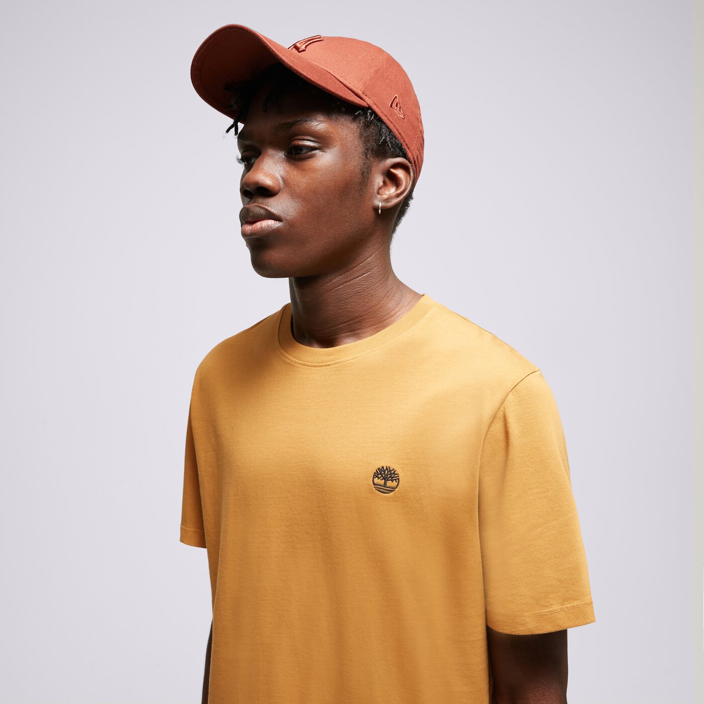 Мъжка тениска TIMBERLAND ТЕНИСКА SS DUNSTAN RIVER JERSEY TEE tb0a6gb6p471 цвят горчица