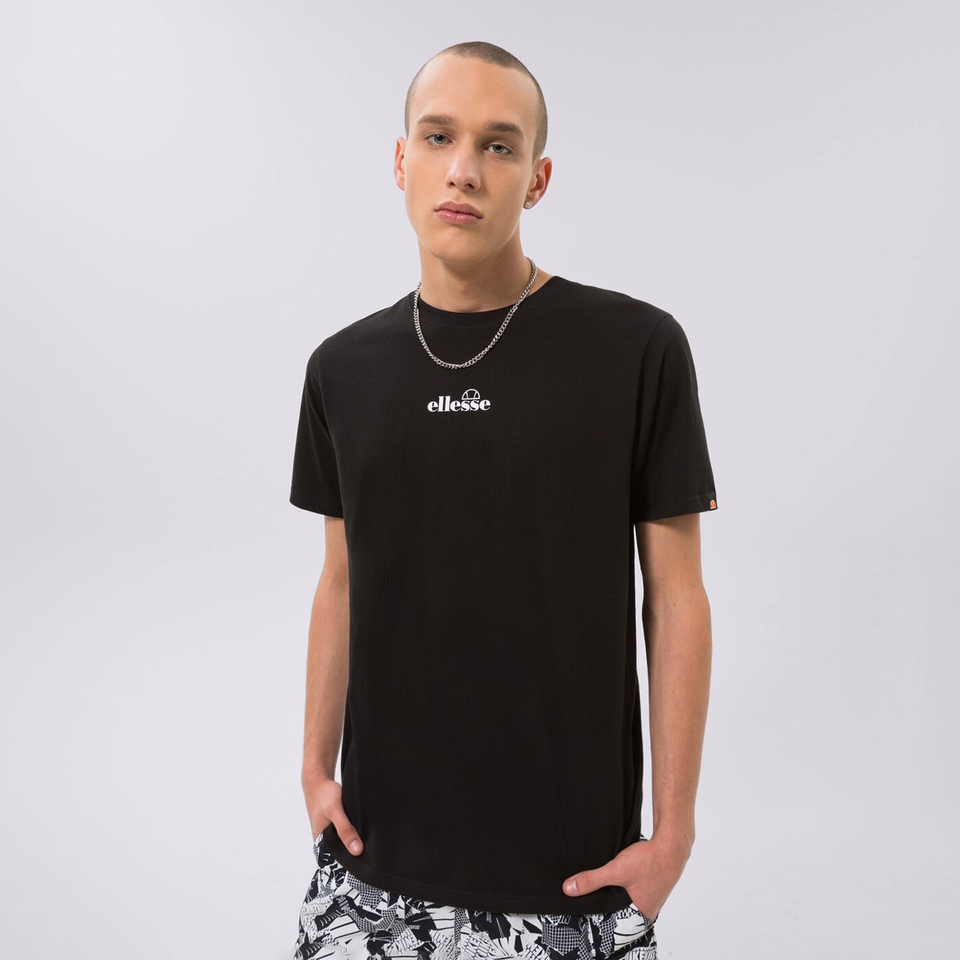 Мъжка тениска ELLESSE ТЕНИСКА OLLIO TEE SHIRT BLK shp16463011 цвят черен