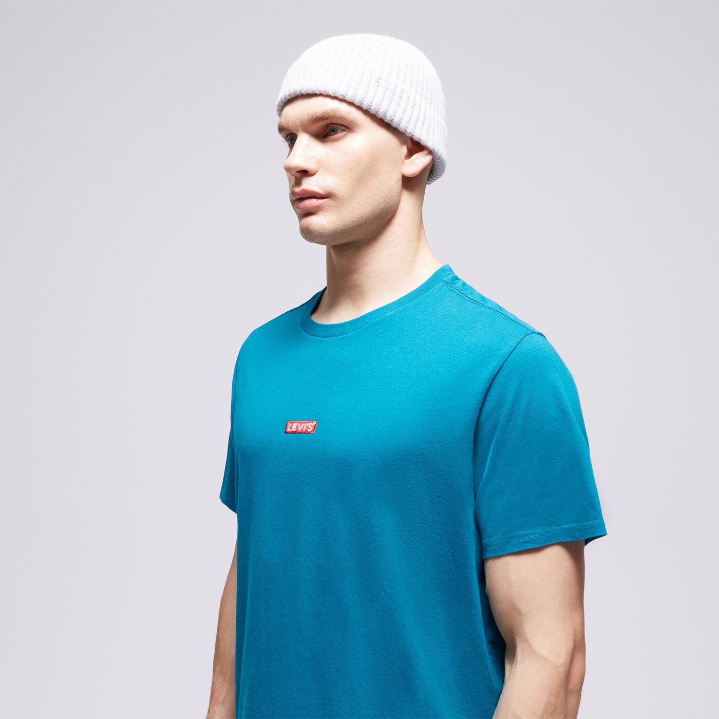 Мъжка тениска LEVI'S ТЕНИСКА SS RELAXED BABY TAB 79554-0034 цвят син