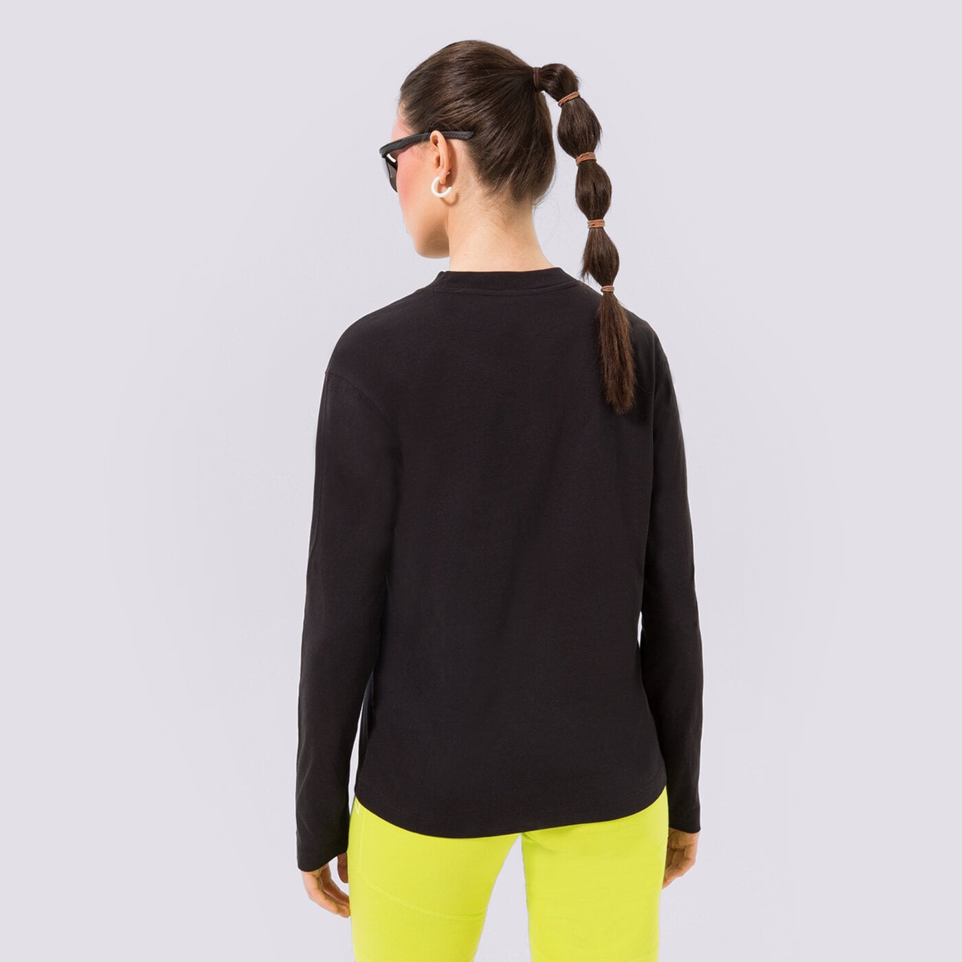 Дамска тениска CHAMPION ТЕНИСКА LONG SLEEVE ТЕНИСКА 115428kk001 цвят черен