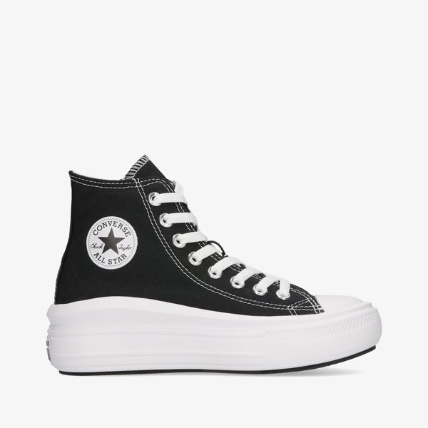 Дамски маратонки CONVERSE CHUCK TAYLOR ALL STAR MOVE HIGH  568497c цвят черен