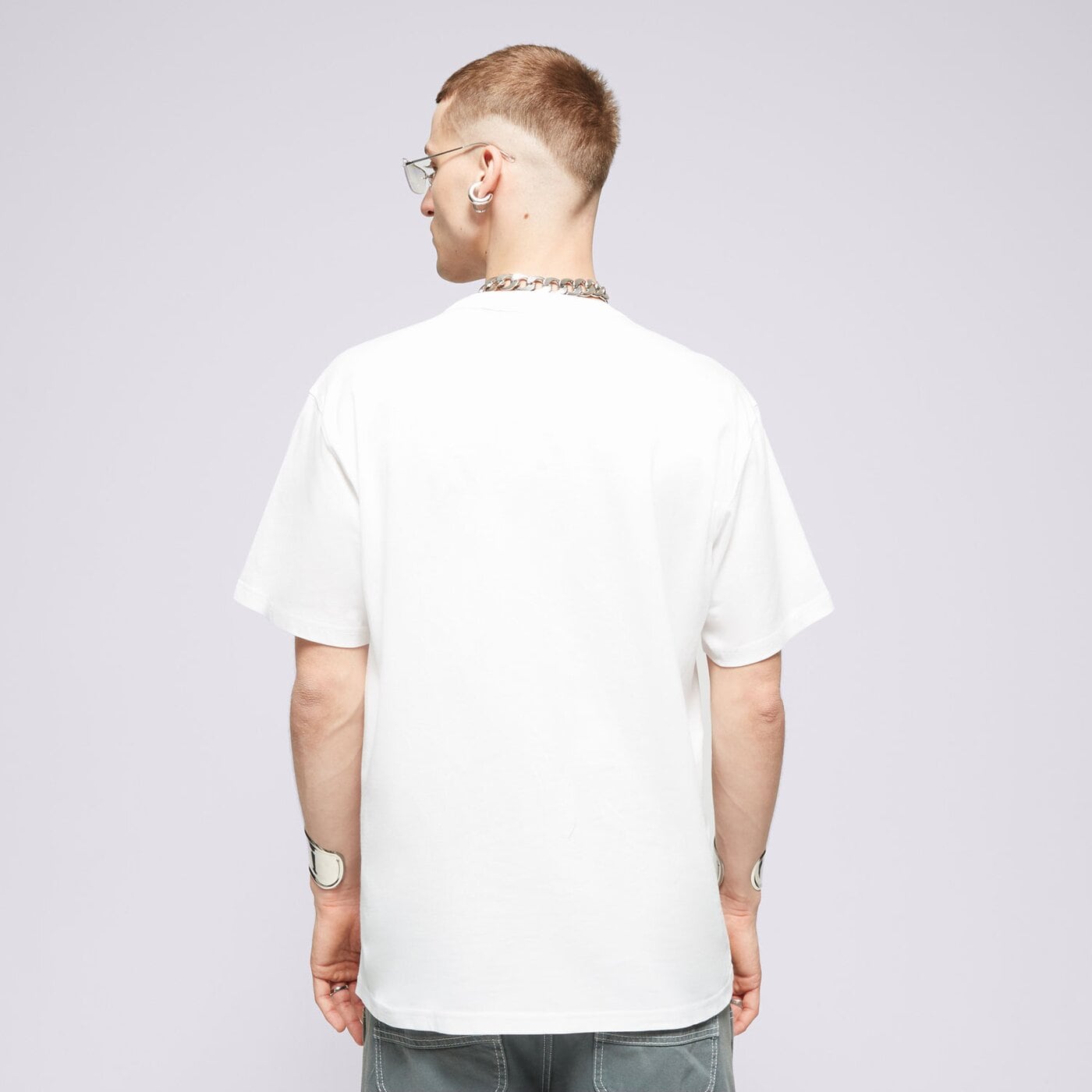 Мъжка тениска DICKIES ТЕНИСКА AITKIN CHEST TEE SS dk0a4y8oj401 цвят бял