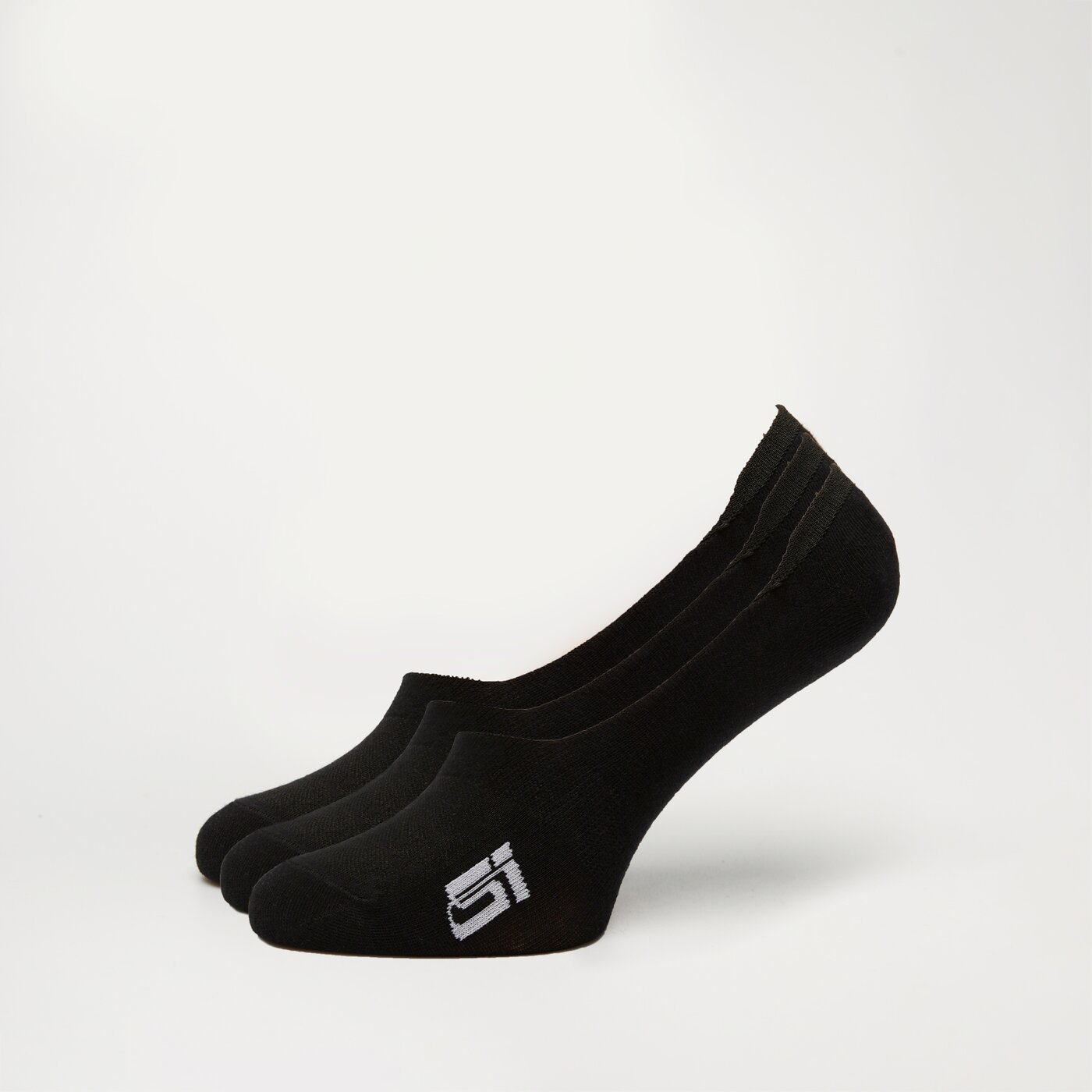 Дамски чорапи SIZEER ЧОРАПИ SТОПKI BLACK FOOTIES si18ftd01002 цвят черен