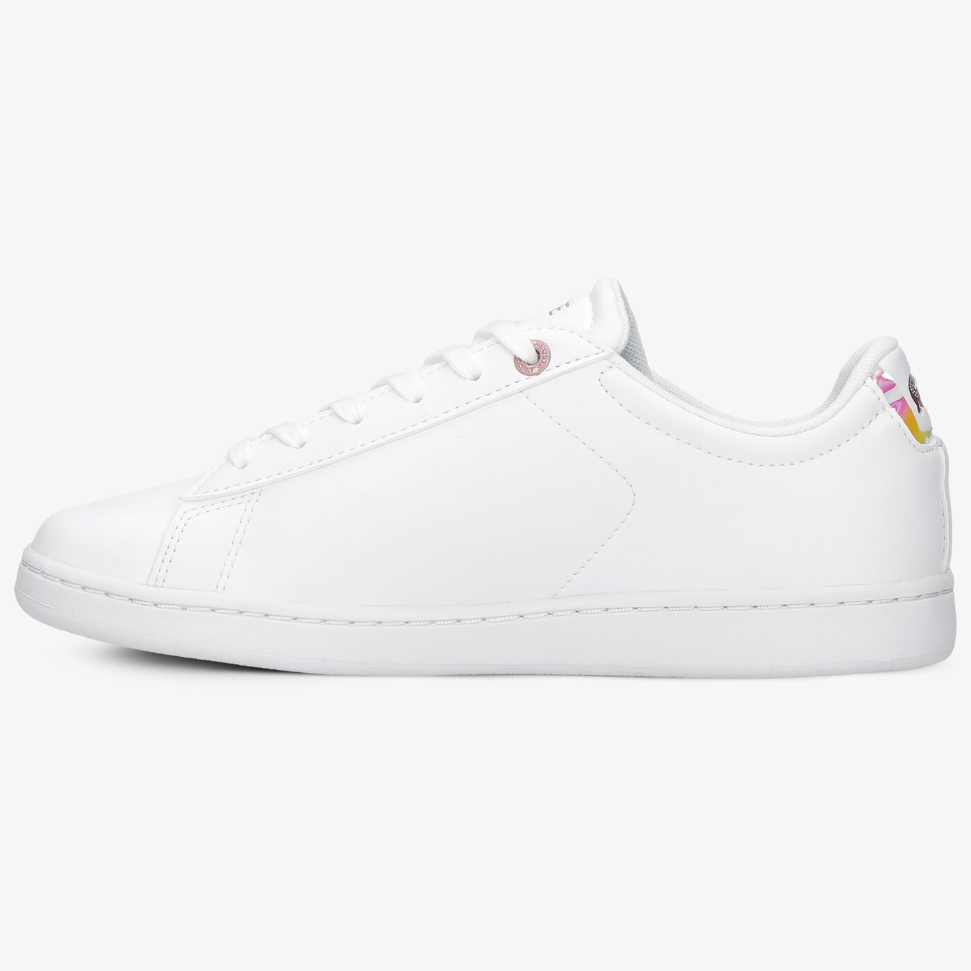 Детски маратонки LACOSTE CARNABY EVO 0921 1 SUJ 741suj00021y9 цвят бял