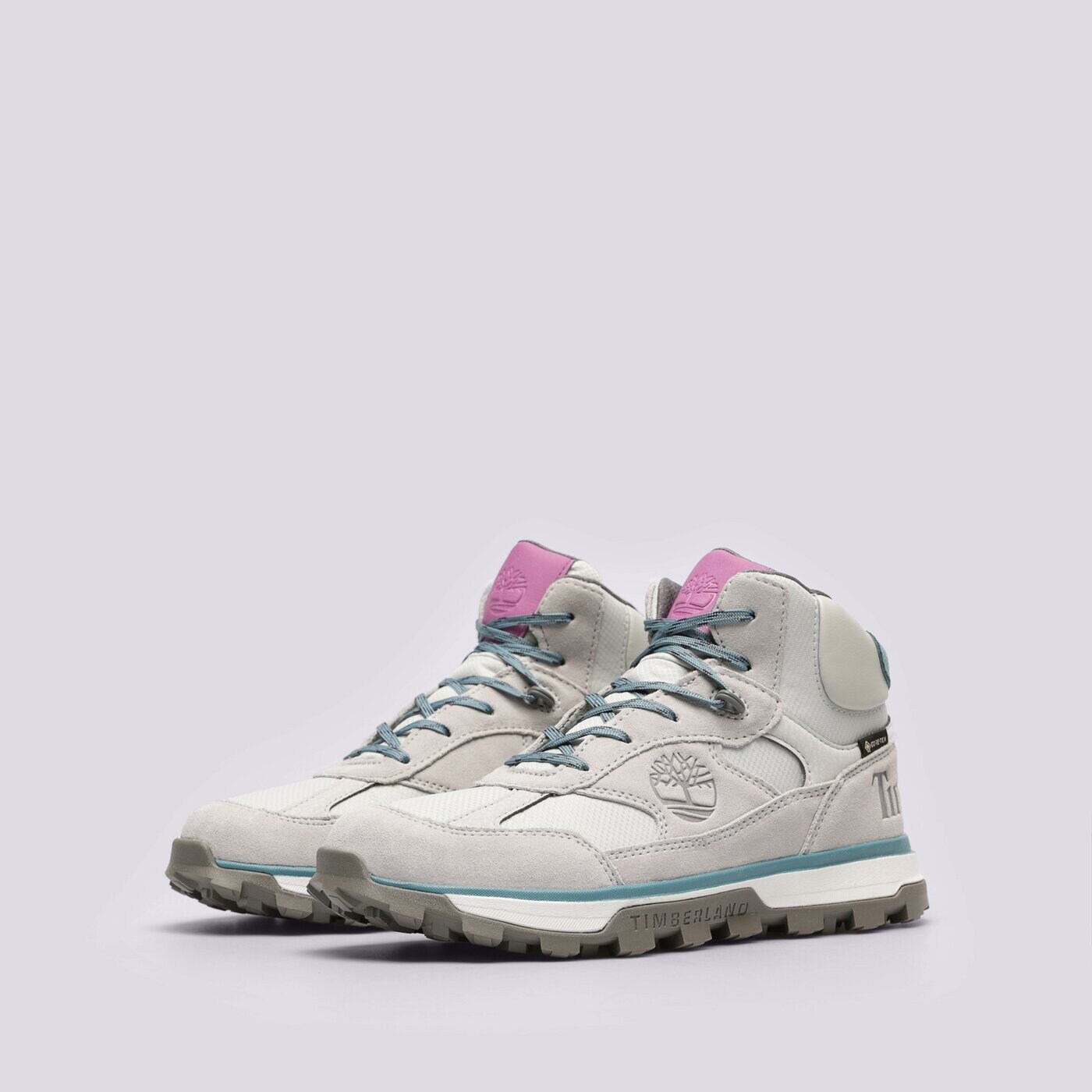 Детски зимни обувки TIMBERLAND TRAIL TREKKER MID GTX tb0a67sz0321 цвят сив