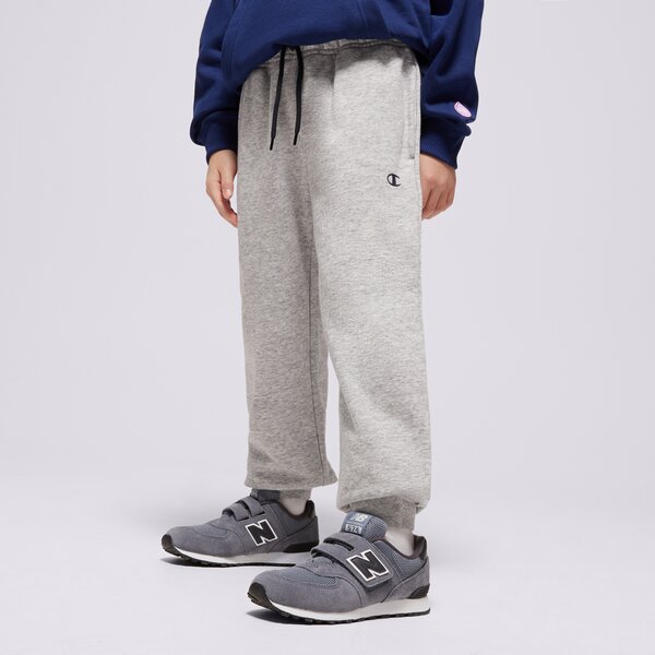 Детски панталони CHAMPION ПАНТАЛОНИ RIB CUFF PANTS B 306835em021 цвят сив