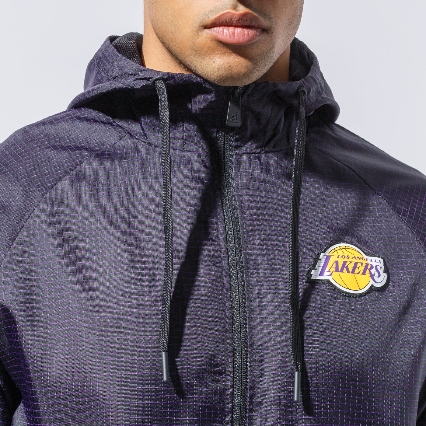 Мъжко преходно яке NEW ERA ЯКЕ NBA CHECK RIPSТОП WINDBREAKER LOSLAK TRP 12485681 