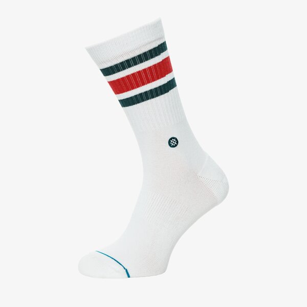 Мъжки  чорапи STANCE ЧОРАПИ BOYD 4 WHTRED m556a18boywhtred цвят бял