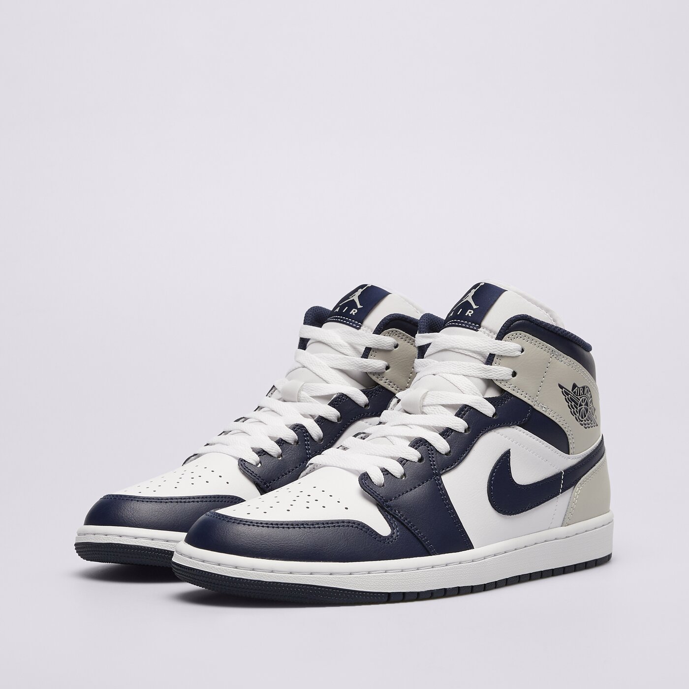 Мъжки маратонки AIR JORDAN 1 MID  dq8426-146 цвят бял